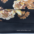 Scuba Crepe with Digital foiled Knitted Fabric